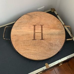 The Global Market Monogramed Tray